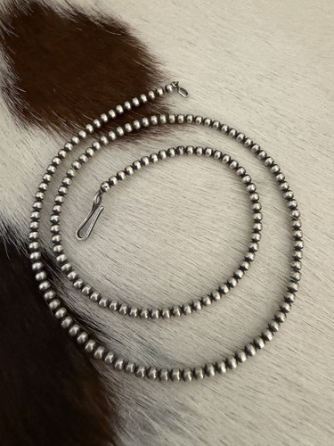 3mm desert pearls - 18”,